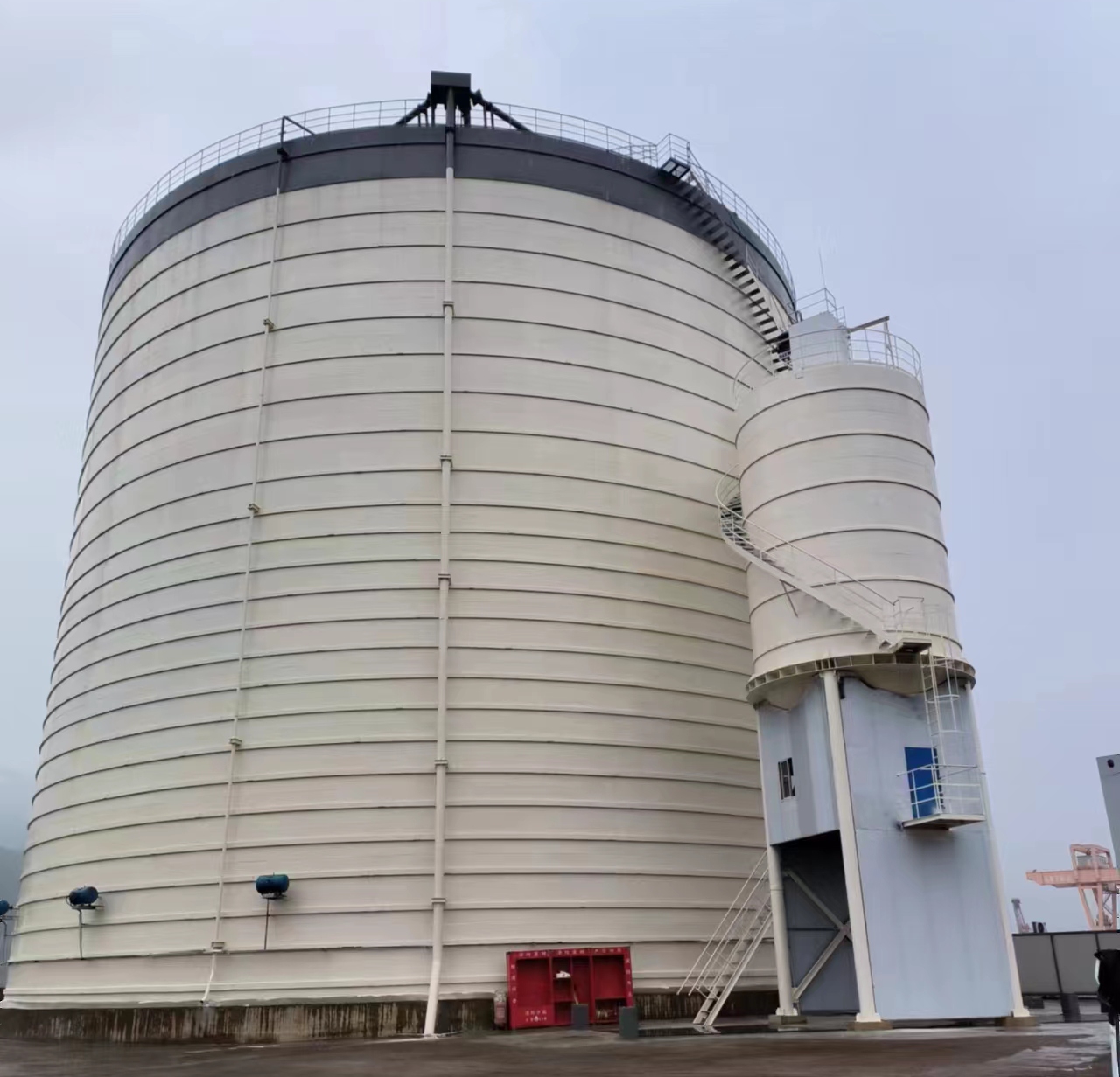 江北10万吨水泥钢板库